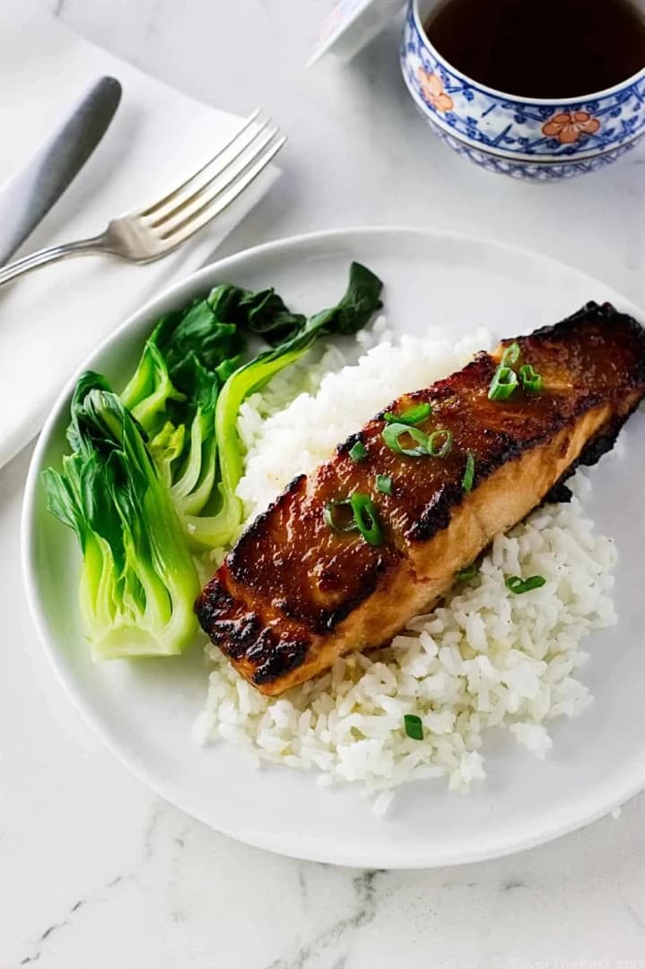 Miso Ginger Salmon